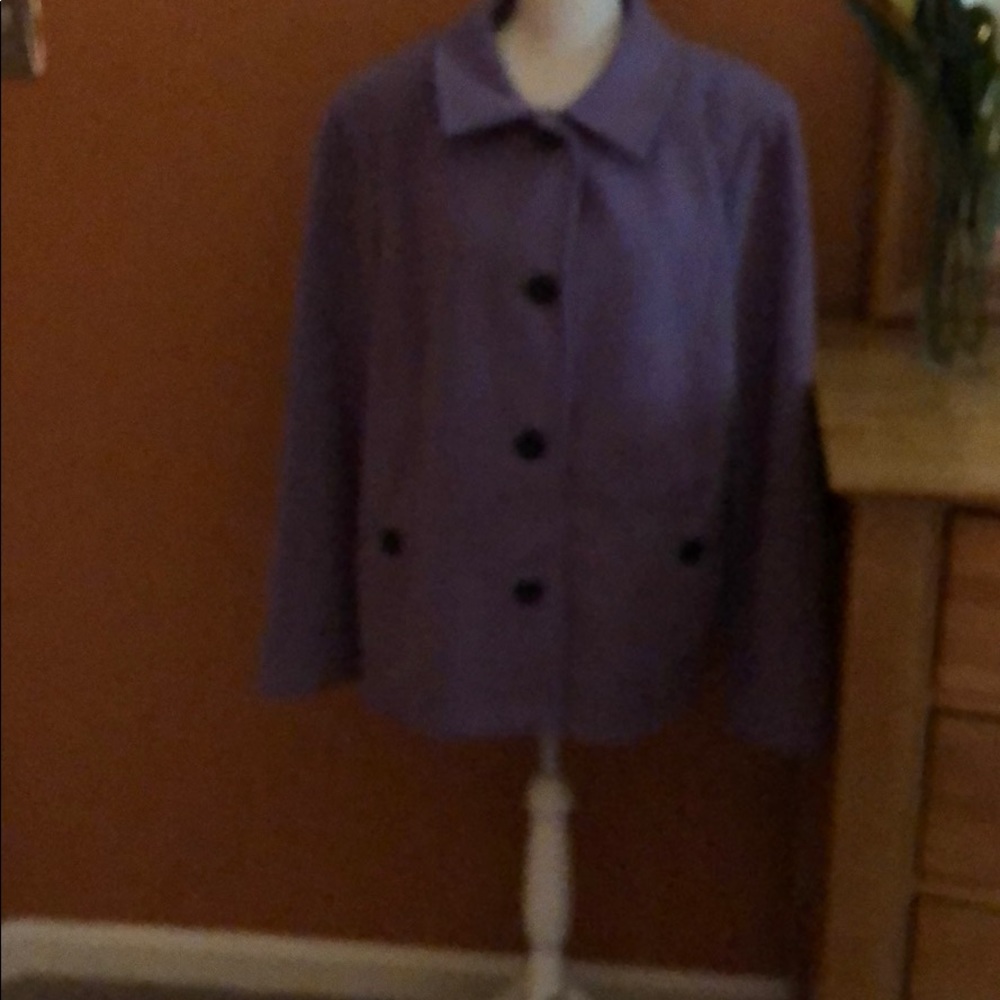 Purple Sweater Jacket